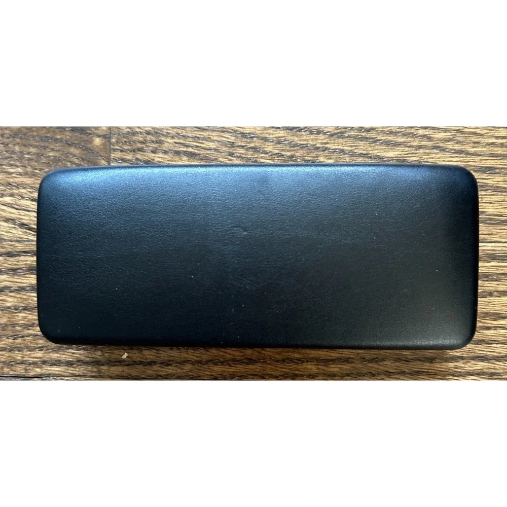 Versace Authentic Hard Eyeglass Case Unisex Black Replacement Luxury Italy